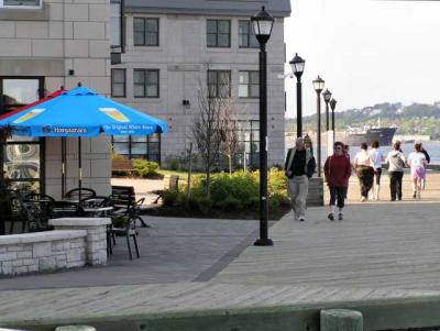 Halifax waterfront walk