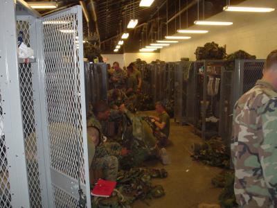 Our barracks at MCMWTC