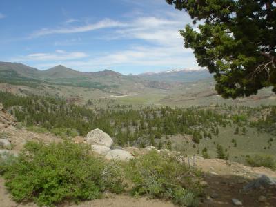 View of the Base Camp from the training area