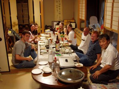 Abe-sensei's gyooza party