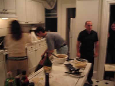 Artsy kitchen blur