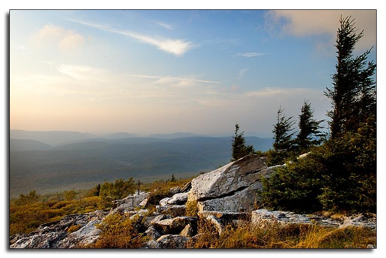 6.19.04  Spruce Knob Sunset