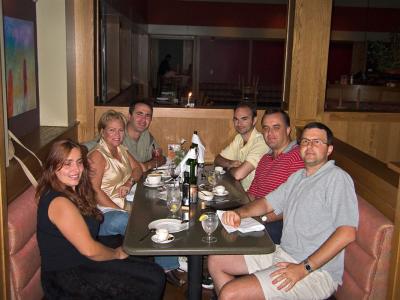 Anila, Kim, Andi, Gent, Anli -- North Carolina, August 2004