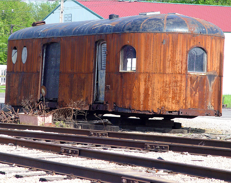 Illinois Railway Museums backyard