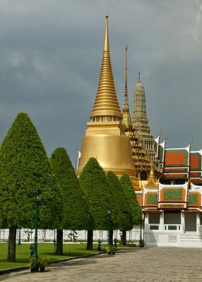 Exterior view of the Grand Palace, Bangkok