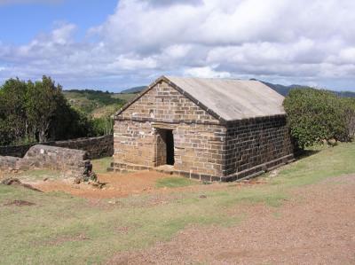 Blockhouse at Shirley Heights
