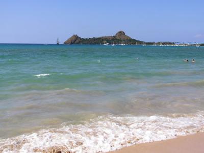 Beach on Rodney Bay