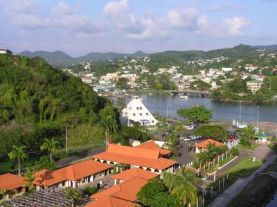 View of Castries