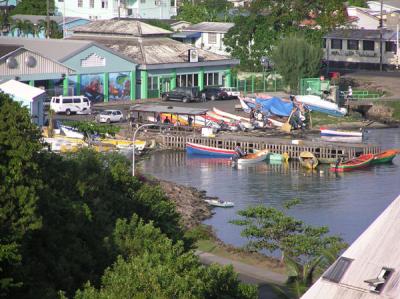 View of Castries
