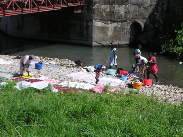 Washing in the River