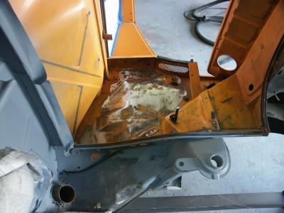 914-6 GT Battery Area Chassis Restoration - Photo 7