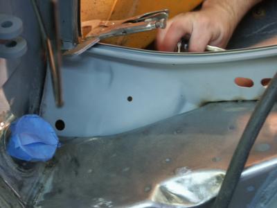 914-6 GT Battery Area Chassis Restoration - Photo 28