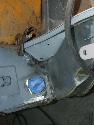 914-6 GT Battery Area Chassis Restoration - Photo 30