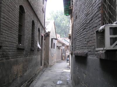 Beijing Hutongs - that's where everyone lived 20 years ago