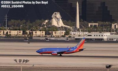 Southwest Airlines B737-7H4 N450WN aviation stock photo #0513
