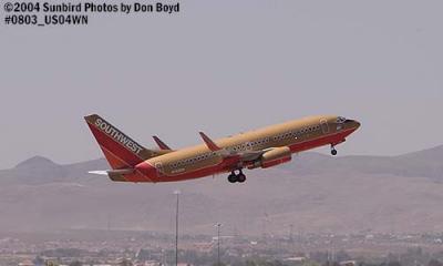 Southwest Airlines B737-7H4 N742SW aviation stock photo #0803
