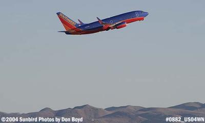 Southwest Airlines B737-7H4 N463WN aviation stock photo #0882