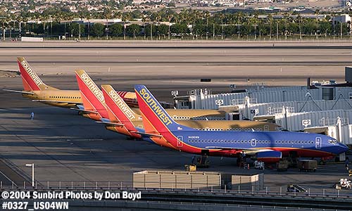 Southwest Airlines B737-7H4 N426WN aviation stock photo #0327