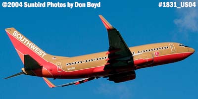Southwest Airlines B737-7H4 N761RR aviation airline stock photo #1831