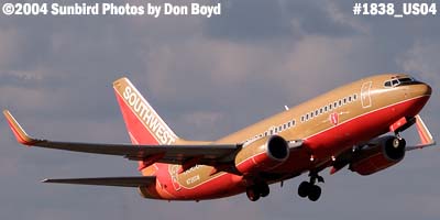 Southwest Airlines B737-7H4 N726SW aviation airline stock photo #1838