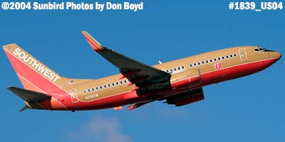 Southwest Airlines B737-7H4 N726SW aviation airline stock photo #1839