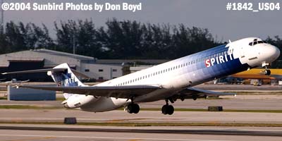 Spirit MD-83 N808NK aviation airline stock photo #1842