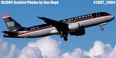 U S Airways A320-214 N104UW aviation airline stock photo #1857