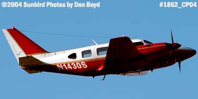 Rejean E. Berthiaume's Piper PA31-310 Navajo N1430S aviation airline stock photo #1862