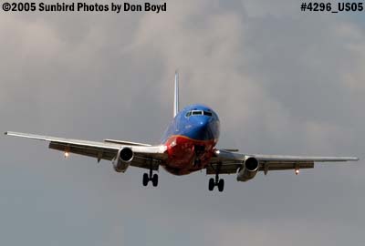 The final flight of Southwest Airlines B737-2H4 N96SW Fred J. Jones aviation stock photo #4296