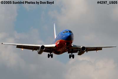 The final flight of Southwest Airlines B737-2H4 N96SW Fred J. Jones aviation stock photo #4297
