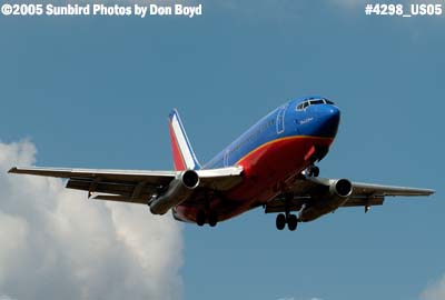 The final flight of Southwest Airlines B737-2H4 N96SW Fred J. Jones aviation stock photo #4298