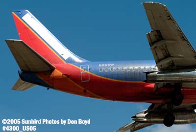 The final flight of Southwest Airlines B737-2H4 N96SW Fred J. Jones aviation stock photo #4300