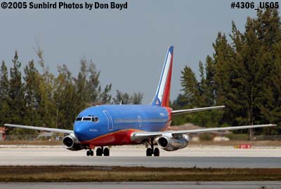 The final flight of Southwest Airlines B737-2H4 N96SW Fred J. Jones aviation stock photo #4306