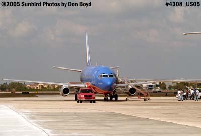 The final stop of Southwest Airlines B737-2H4 N96SW Fred J. Jones aviation stock photo #4308