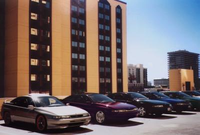 silver SVX on the end