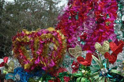 Krewe of Mid-City - Line up on Napoleon