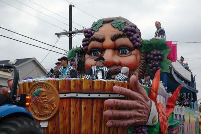 Krewe of Bacchus Parade Line Up