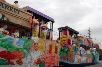 Krewe of Bacchus Parade Line Up