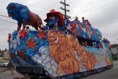 Krewe of Bacchus Parade Line Up