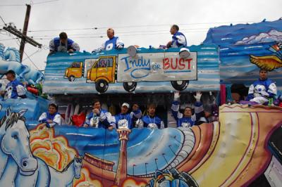 Krewe of Bacchus Parade Line Up