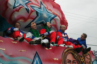 Krewe of Bacchus Parade Line Up