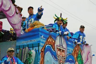 Krewe of Bacchus Parade Line Up