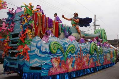 Krewe of Bacchus Parade Line Up