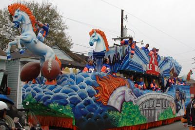 Krewe of Bacchus Parade Line Up