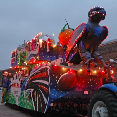 Krewe of Bacchus Parade Line Up 2005