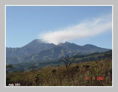 Ijen Plateu from far sight