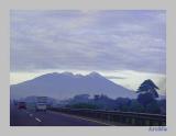Gunung Salak looming from Jagorawi