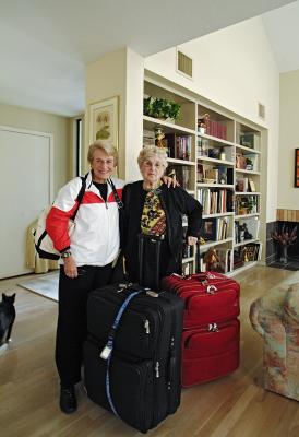 Mom & Ethel fixing to travel