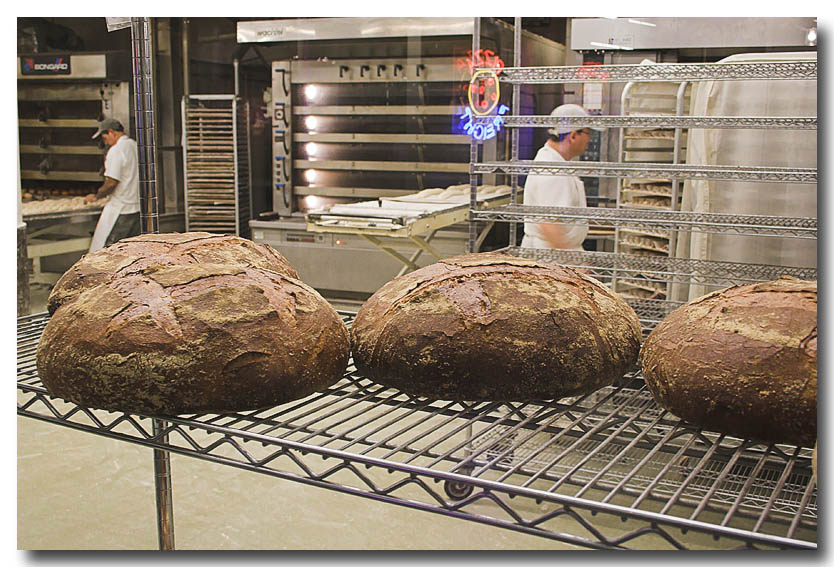 loaves of bread - Chelsea Market bakery