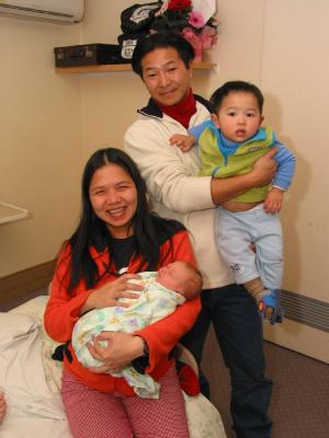 Phuong and family